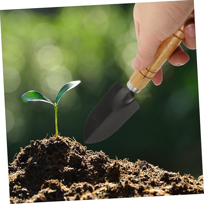 Portable Garden Tool Set for Indoor Outdoor Use Hand Tools Kit for Houseplants Succulents Bonsai Vegetables Lightweight Gardening Kit with Fine Craftsmanship and Material