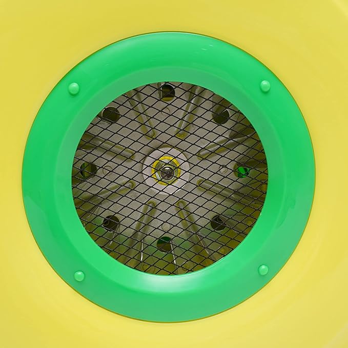 450W Air Pump Blower Commercial Inflatable Blower Inflatable Bouncer Blowers for Inflatable Bounce House Jumper CastleYellow and Green