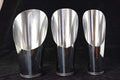 3 Pcs Set Japanese Stainless Bonsai Soil Scoop - Gardening Potting &amp Mixing Tool (U-2)