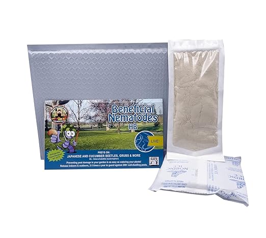Beneficial Nematodes Heterohabditis bacteriophora HB -Ships from USA (50 Million)