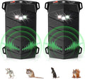 2Pcs Ultrasonic Rodent Repellent for Car EnginesBattery Operated Rodent Repellent Under Hood AntiMiceMouseRodent Repellent for Cars Keeping Rodents Out of Car Basement Garage Warehouse