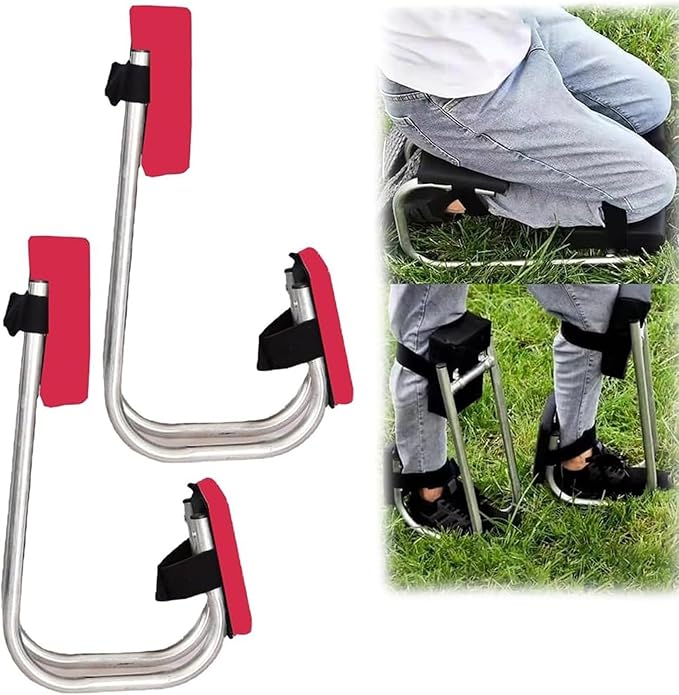 Knee Seat for Gardening 2024 New Knee Seat Leg Brace for Gardening Knee Seat for Garden One Leg Protecting Knees Seat for Farm Work(2*Red)
