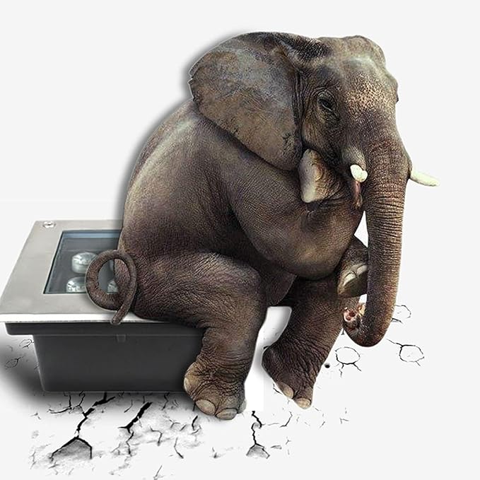 Outdoor Landscape Spotlights Square Buried Lights - Ground LED Landscape Lights Outdoor Recessed IP66 Waterproof In-Ground Lamp AC85-265V LED Spotlights for Driveway G