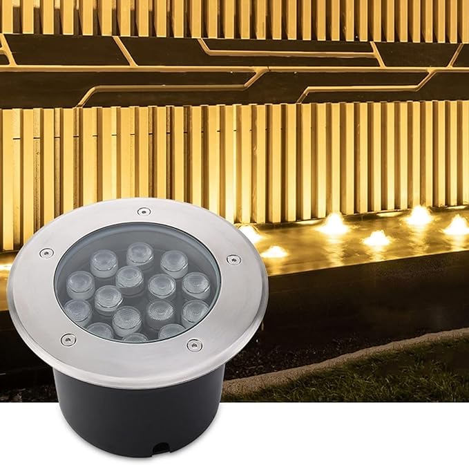 Recessed Underwater LED Landscape Spotlight - 24V Low Voltage