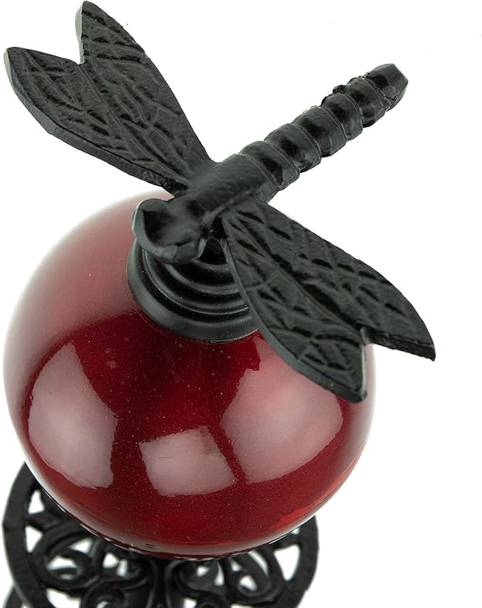 Clever Garden Heavy Duty Decorative Hose Guide - Dragonfly 1 Pack