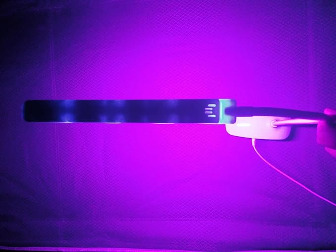 Grow Lamp for Plants 6W Adjustable Clip Desk Plants Grow Lights Lamp Bulb Clamp 360° Flexible Gooseneck for Indoor Plants (6W Blue)