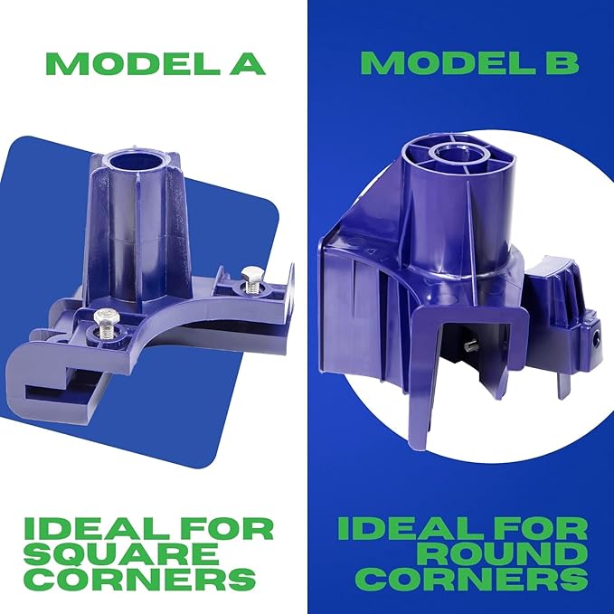 Trim Daddy Trellis System Support Kit (Model B) - for Climbing Plants | Round Corner | Ideal for Hydroponics Growing System Greenhouse &amp Garden