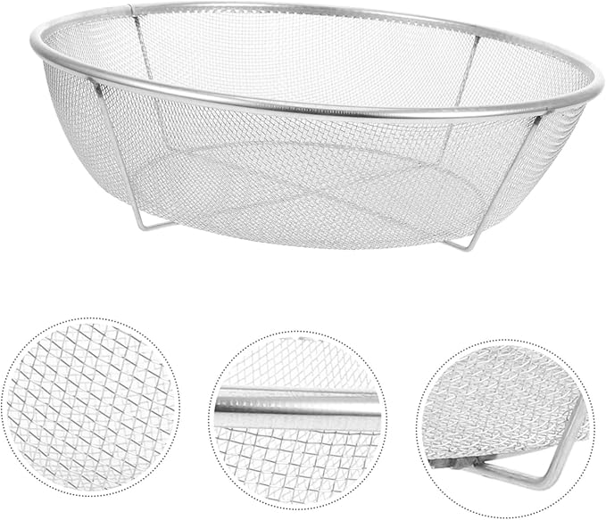 Soil Compost Sifter High Efficiency Filtration Mesh Sieve Versatile for Gardening Soil Collector No Burrs