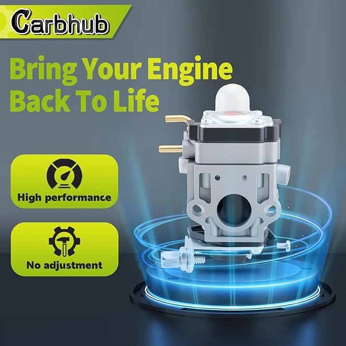 Carbhub 751-20089 Carburetor Fit for Troy-Bilt TB51BP 41AR51BP766 41AR51BP866 for MTD Craftsman BP510 CMXGAAMR51BP 41AR51BP793 Handheld Gas Backpack Blower Carb