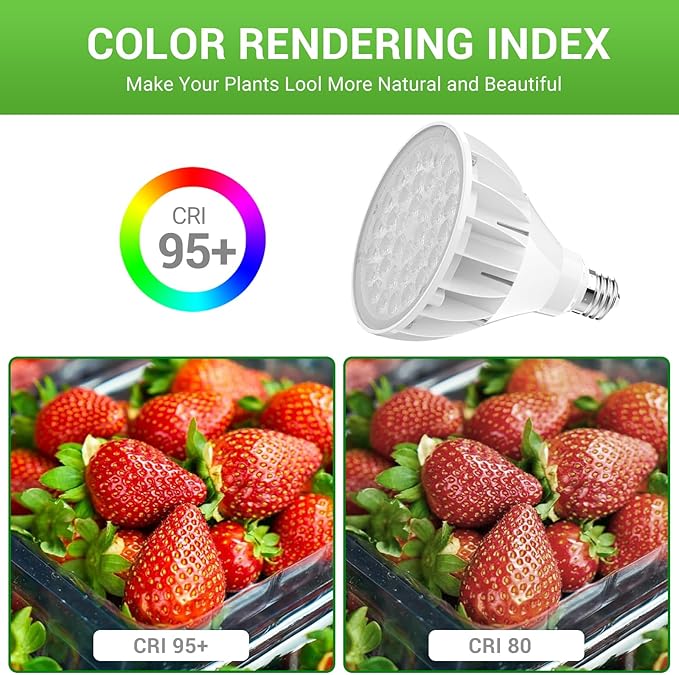 RDJ Bouns Hanging Grow Lights for Indoor Plants 26W Full Spectrum 4H/8H/12H Timer Switch 16.4FT Power Cord Plug in Pendant Grow Light with Adjustable Pulley for Plants Gifts for Gardening Lovers