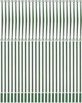 3 Sets Metal Plant Trellis for Climbing Plants with 27 Poles and 18 Connectors Garden and Indoor Vine Support Rack for Tomato Flower and Vegetable Growth