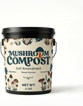 Mushroom Soil Compost Pail Organic Nutrient-Rich Garden Soil for Vegetables Flowers Raised Beds Lawn &amp Planting Mix (6 lb)