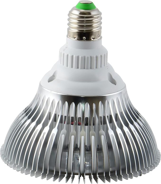 ABI 12W Red 620-630nm PAR38 LED Grow Light Bulb for Flowering