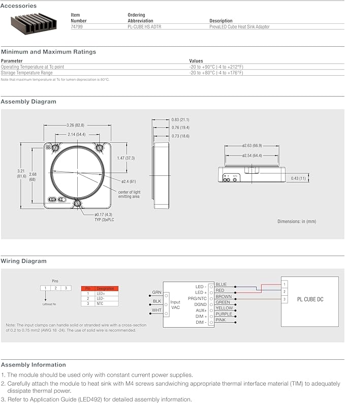 LLS eldoLED | PrevaLED® Cube G4 | PLCUBE DC 2000L 827 G4 (Generation 4) *2744N7 57971