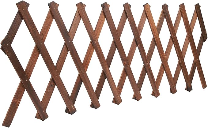 Wooden Lattice Wall Expandable Plant Garden Trellis for Climbing Plants Outdoor Air Plant Vertical Rack Wall Decor for Room Patio