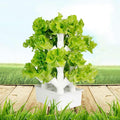 Hydroponic Tower Growing Sytem Garden Hydroponic Growing System Vertical Tower for Fresh Herb Garden Fruits VegetablePlant Tower Gift for Gardening Lover/1pc
