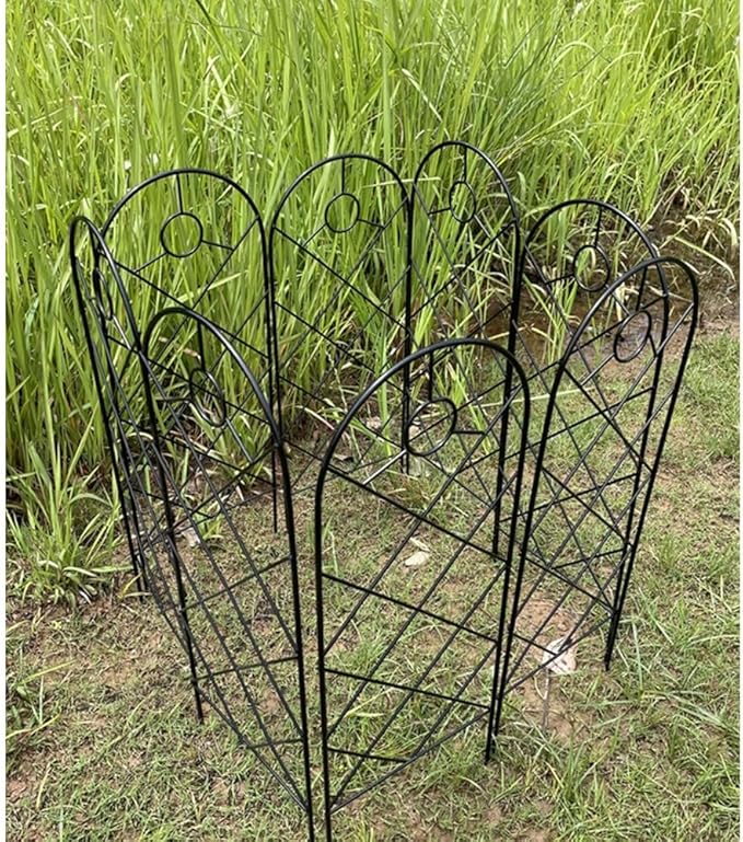 22.8 * 7.9in Metal Trellis Garden Trellis for Lawn Garden Backyard