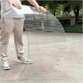 Clear Polycarbonate Sheet Roof Panels 2.62x6.56ft Acrylic Plastic Sheet for GreenhousesShedsCarportsHutsKennelsEasy to Cut