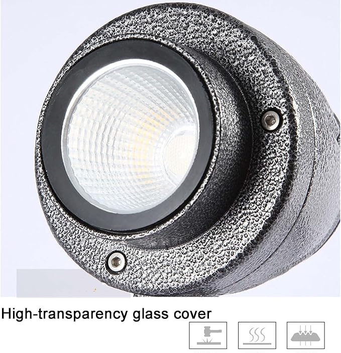 LED Beam Spot Lights - 220v Outdoor Spotlights COB Tree Lighting IP65 Waterproof Landscape Floodlights for Garden Villa Courtyard Lawn(White Light40w)