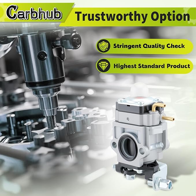 Carbhub 751-20089 Carburetor Fit for Troy-Bilt TB51BP 41AR51BP766 41AR51BP866 for MTD Craftsman BP510 CMXGAAMR51BP 41AR51BP793 Handheld Gas Backpack Blower Carb