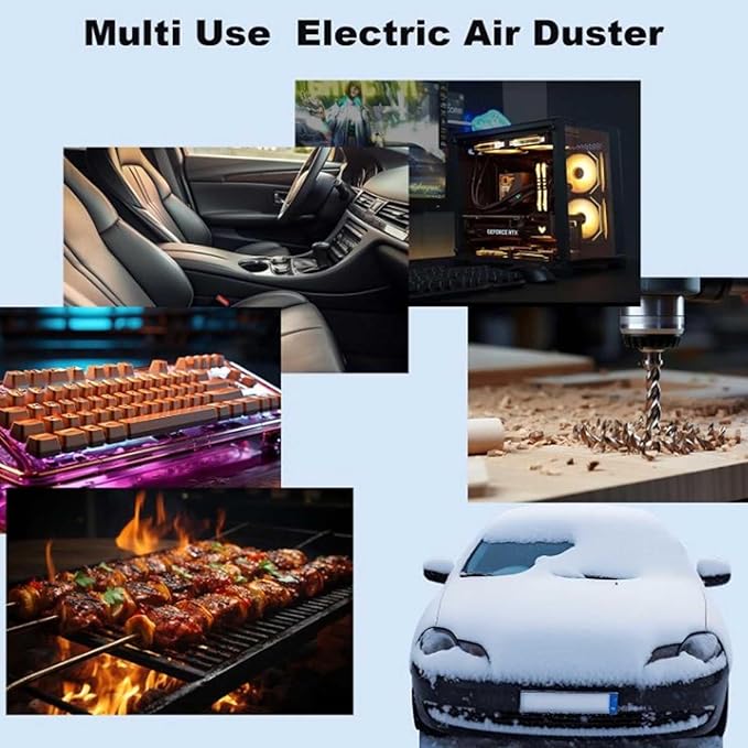 Powerful 130000RPM Mini Jet Blower Air Duster Fast Charging Handheld Fan for Car Home Outdoor Cleaning Long Lasting Endurance Sturdy Materials Elegant Design Comfortable