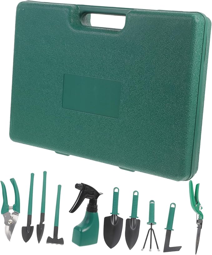 Mipcase Multi-Purpose Gardening Tool Set Rake for Leaves Raised Garden Beds Outdoor