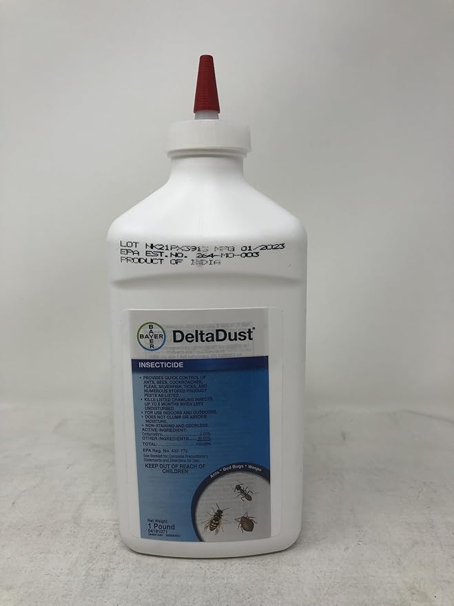 DeltaDust 1lbs + 5 inch Clear Puffer