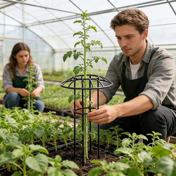 Garden Trellis | Rustproof Stable Vertical Climbing Vine Supports | Outdoor Flower Tower Framefor Vine Rose Clematis Vegetable Dragon Fruit Cucumber Hydrangeas Jasmine