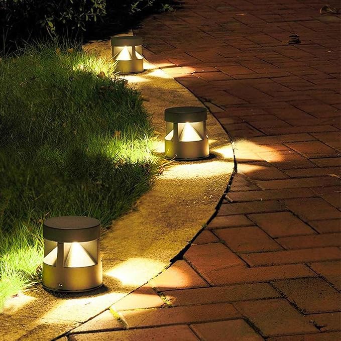 LED Outdoor Landscape Lights Spotlights for Hotels Llawn Villas Courtyards6W AC 220V/24V Tree Wall Lighting(Warm White6W24V)
