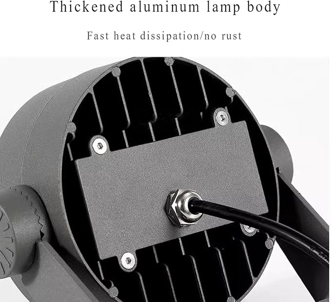 LED Floodlight - Outdoor Spotlight Spotlight Led Beam Light IP65 Waterproof Tree Lights Landscape Lights For Garden Lawn Patio Villas Path Park Landscape Lighting(Warm White12W-AC220V)