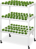 3-Layer 108-hole Hydroponic Planting Tower Soilless Cultivation Planting Kit Suitable for Hydroponic Planting of Leafy Vegetables