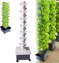 Hydroponic Growing Kits 45 Holes Hydroponics Growing System ｜ Indoor Grow System Vertical Grow Tower Hydroponic Planting Equipment for s Fruits and VegetablesGifts for Men Women