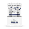 Athena Pro Hydroponic Nutrients Kit with Mixing Jugs | 3-Part NPK Fertilizer | Pro Grow Bloom &amp Core | Dry Soluble Plant Food for Veg &amp Flowering | 2lb Nutrients 1 Gallon Containers