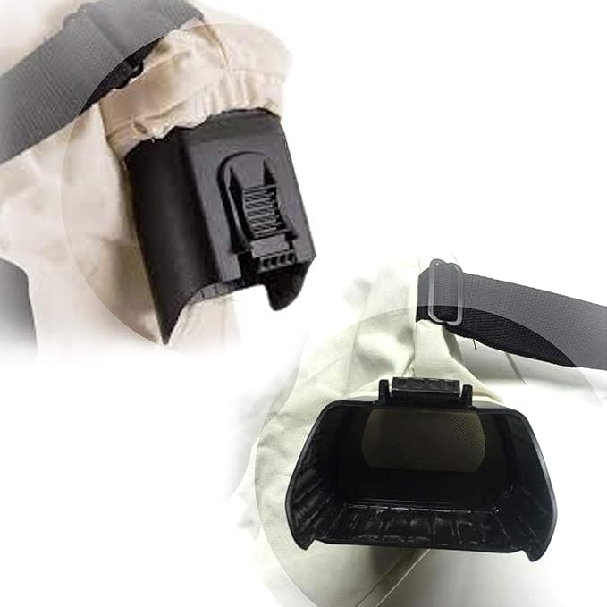 TORO OEM Blower Vacuum Bottom Zip Debris Dump Collection Bag / 51574 51592 51593 &amp More / 137-2336 127-7040 108-8994