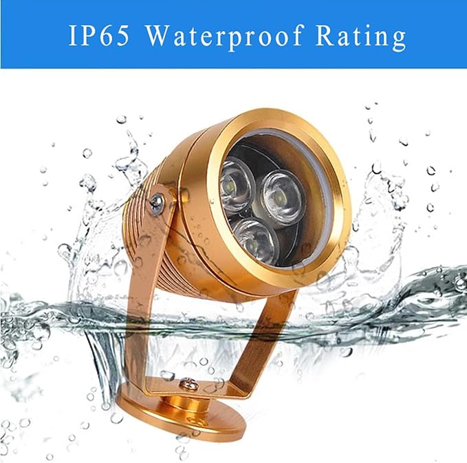 LED Flood Light Outdoor Spotlight IP65 Waterproof Low Voltage Landscape Light for Yard Garden Park Lawn Stadium Floodlight