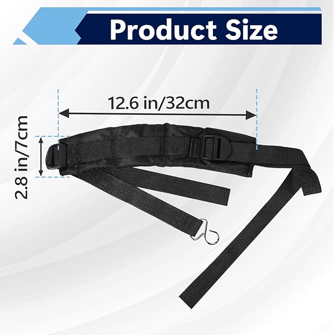 2 Set Backpack Blower Shoulder Straps Compatible with Husqvarna 150BT 150BF 170BT 170BF 350BT 350BF 370BFS 370BTS Straps for Backpack Blower Replace 511802901 511803001