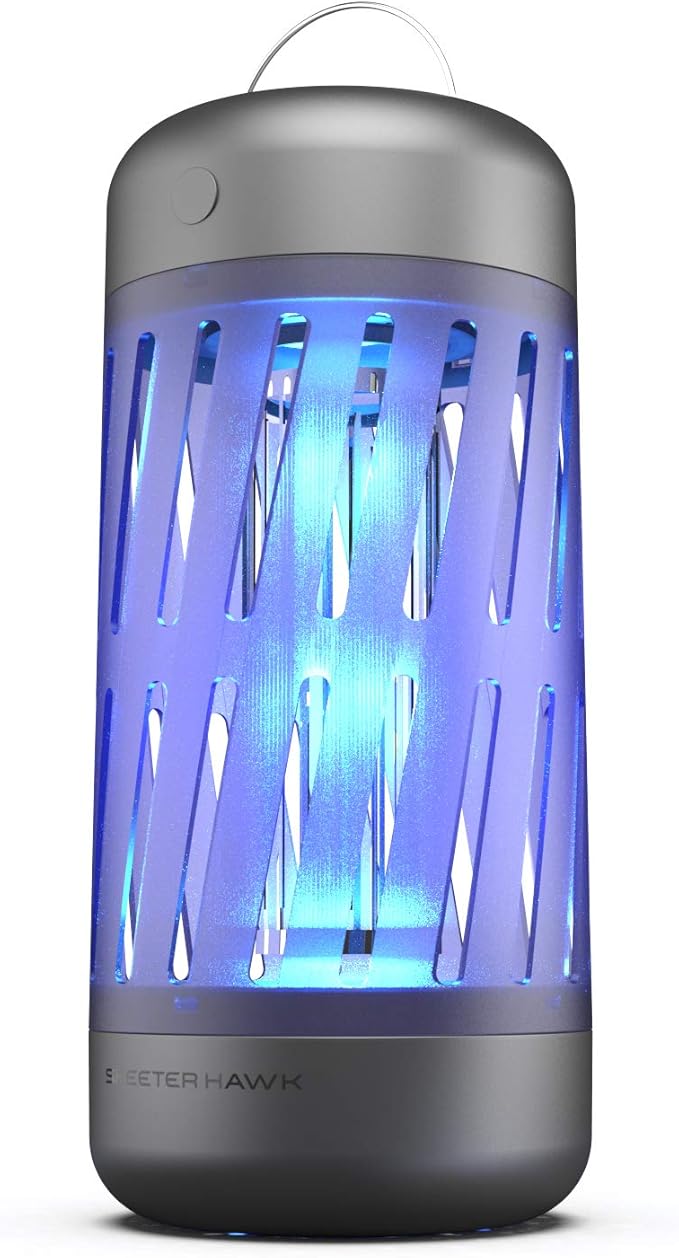 SKEETER HAWK Mosquito Zapper | Plug-In All-Natural Outdoor Bug Killer
