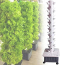15-Floor 45-Hole Hydroponic Tower Set Vertical Hydroponics Garden Hydroponic Growing Vertical Vegetable Plant Tower Gift for Gardenin