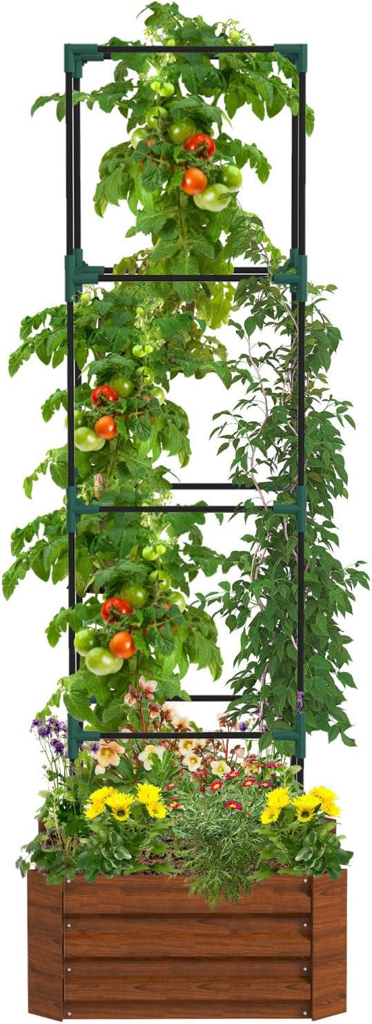Galvanized Steel Raised Garden Bed - 24X24