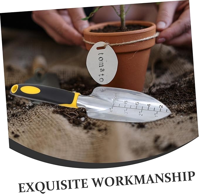 VICASKY 1 Set Ergonomic Gardening Tool Set Garden Equipment Kit for Planting Weeding and Soil Loosening and Small Garden Shovel and Hand Fork