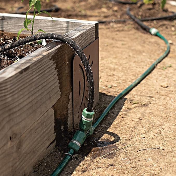 A.M. Leonard Simple Soak Garden Row Watering Kit