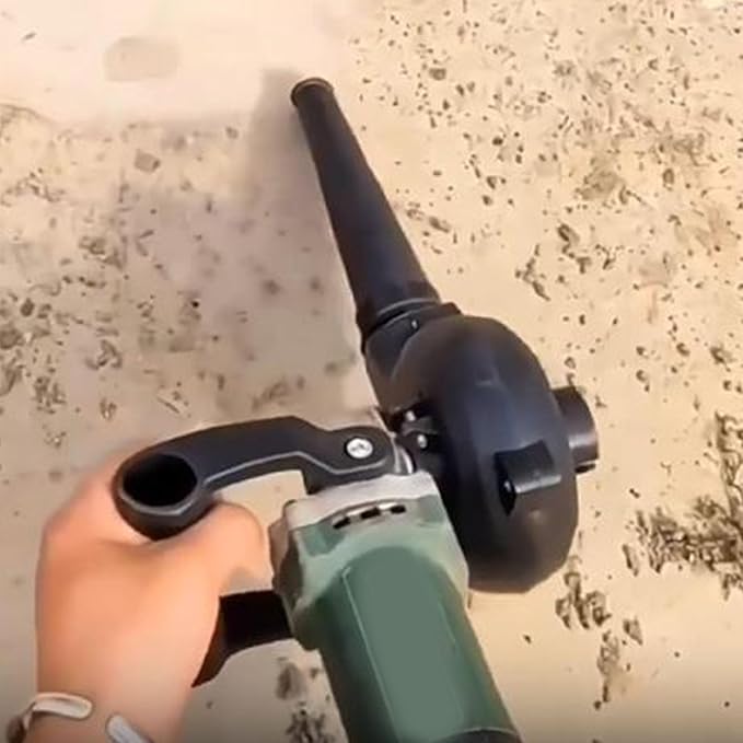 Leaf Blower Handheld Electric Leaf Blower Portbale Blower Leaf Blower for Lawn Care Patio Yard Sidewalk Snow Blowing Electric Blower for Industry Home