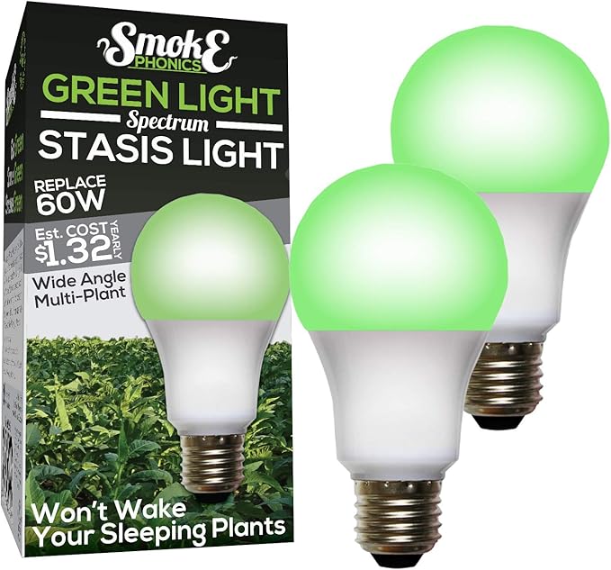 Miracle LED SmokePhonics Green Spectrum LED Hydroponic Stasis Night Cycle Plant Light (2-Pack)602667