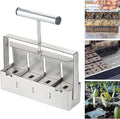 Dxcaicc Soil Blocker Handheld Seedling Maker Soil Blocker Garden Plant Transplant and Cultivation Tool