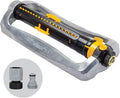 Melnor 65154AMZ XT Turbo Oscillating SprinklerMetal Base4500 sq. ft.Quick Connect Bundle3-Way AdjustableBlackYellow(Pack of 12)