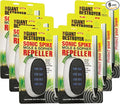 Sonic Spike Mole &amp Gopher Repeller - Solar Powered Ultrasonic Animal Repellent Spikes - Repels Rodents from Lawn Garden &amp Home (6 Pack)