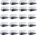 10x20 Humidity Dome with Plant Propagation Trays – 20 Pack - Clone Tray with Humidity Dome for Gardening Seedling Microgreens Germination Cloning Soil and Hydroponic Horticulture