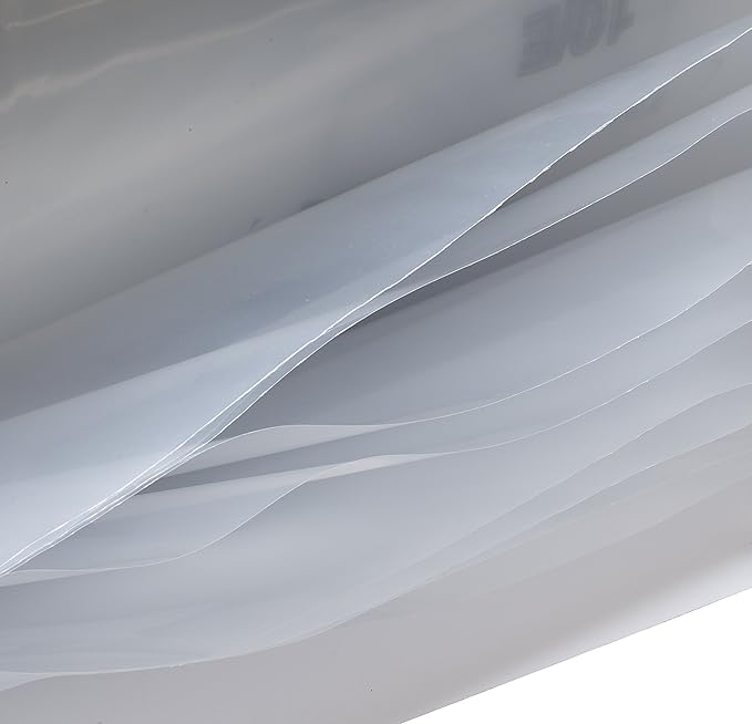 Be Cool Solutions Polyethylene Greenhouse Film 6mil 24'W X 25'L – Clear Plastic Single Layer Greenhouse Cover Roll - UV Treated 4 Years UV Protection IRAD Greenhouse Supplies for Grow Tunnel