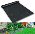 Weed MembraneWeed Barrier FabricHigh UV Stabilized Gardening Matfor Landscaping Driveway Gravel Artificial Grass Lawn Underlay(0.9x45m)