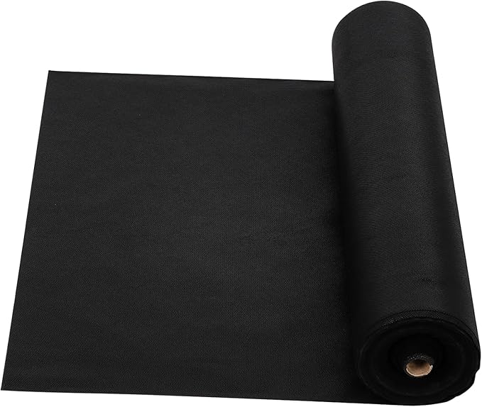 4ft x 100ft Weed Barrier Landscape Fabric 1.8oz Premium Non-Woven Ground Cover Weed Block Gardening Mat Easy Setup Superior Weed Control for Erosion Control Weed Block Ground Cover